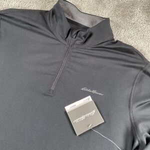 Eddie Bauer FreeDry Moisture Wicking Active 1/4 Zip Pullover Shirt - Men's Large